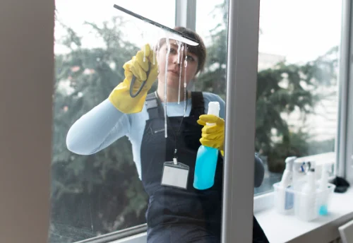 Nettoyage de vitres intérieures et extérieures à Sonchamp